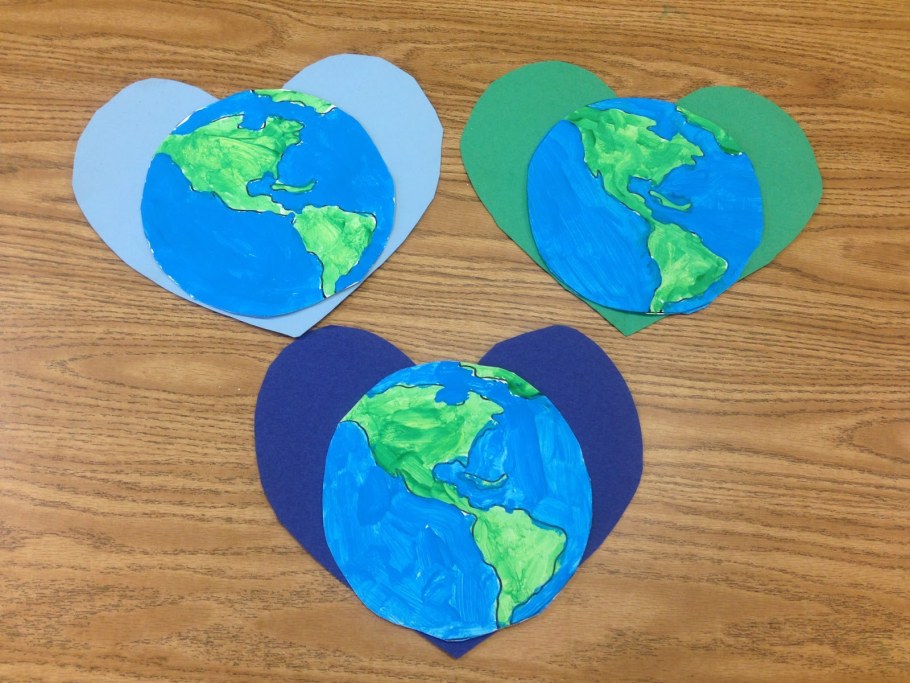 Подделка на тему день земли