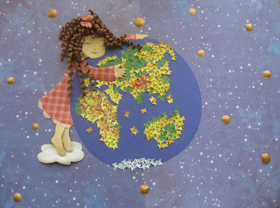 Аппликация на тему планеты