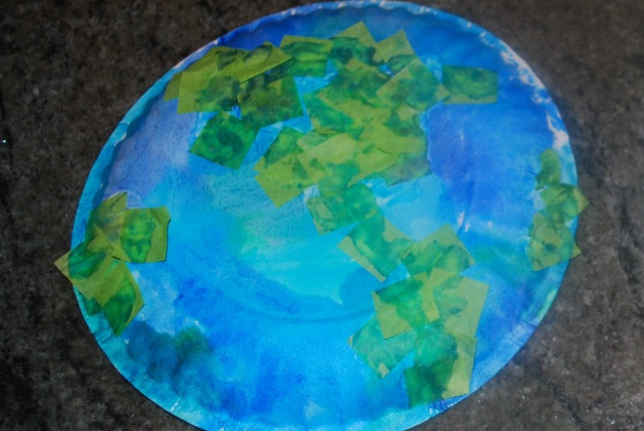 Половина земли для поделки