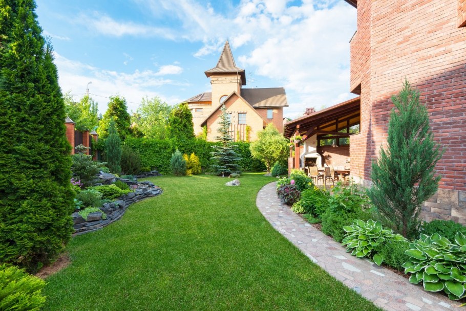 Ландшафт дачного участка