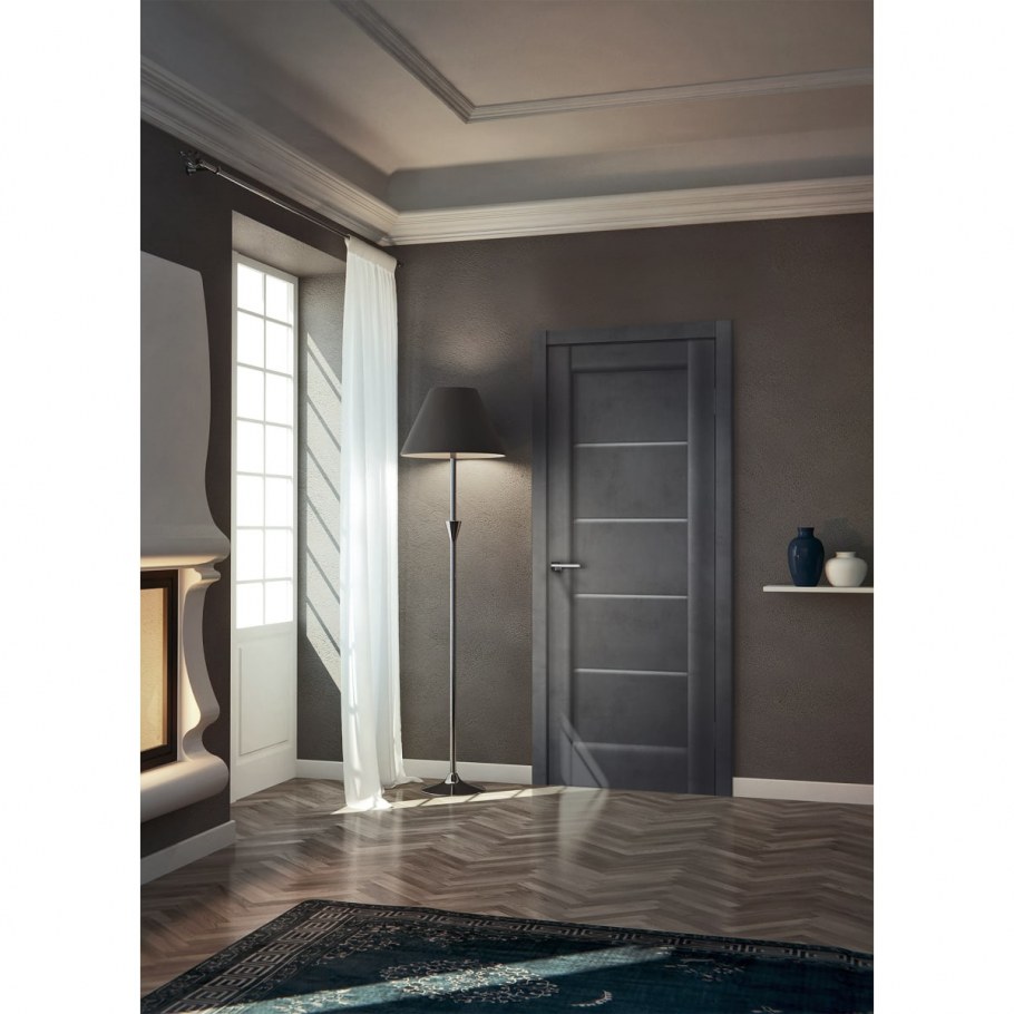 Дверь Сохо лофт темный