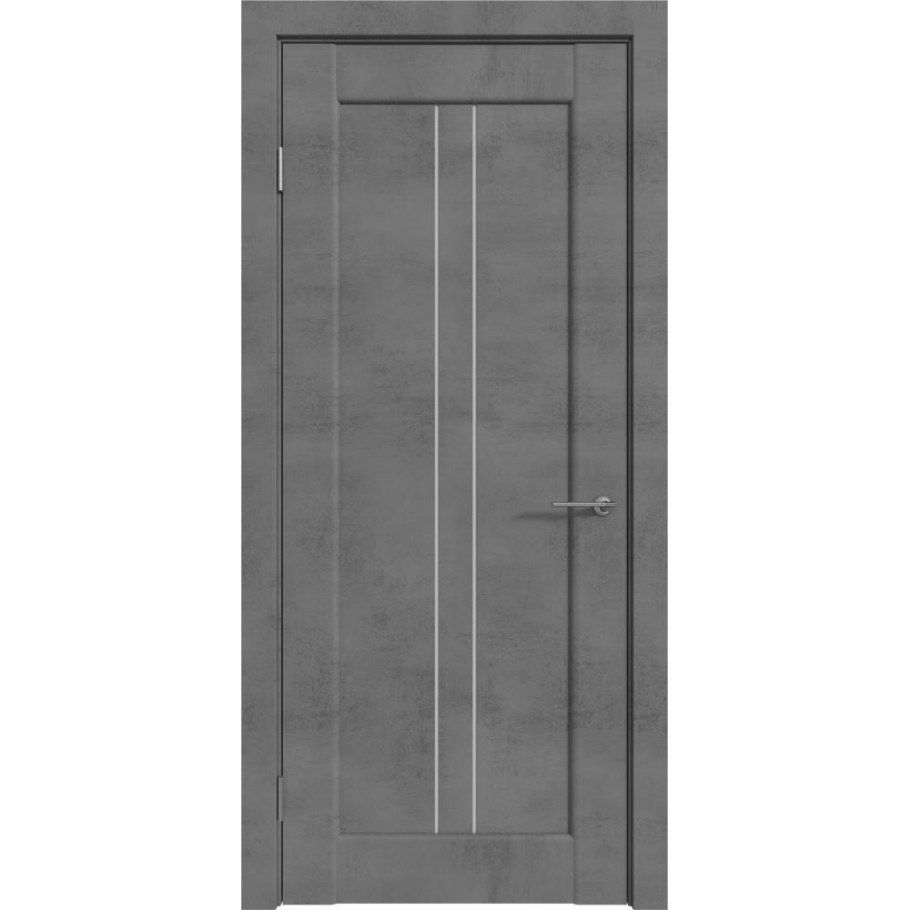 Дверь межкомнатная остеклённая «Сохо», 80x200 см,