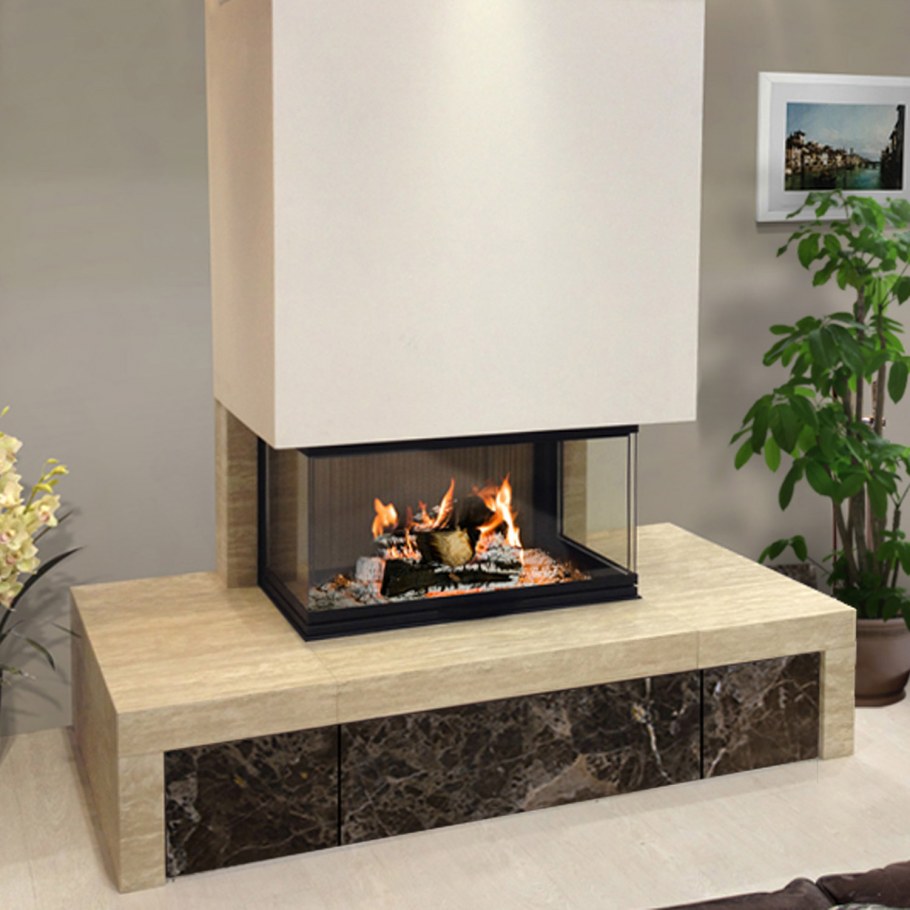 Камин в интерьере