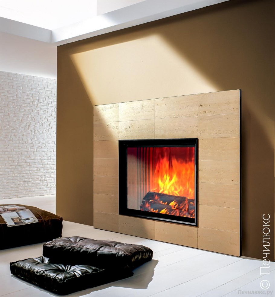 Облицовка камина мрамором