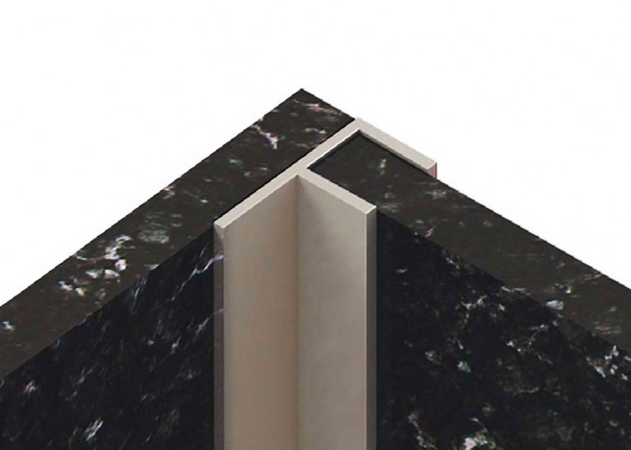 Профиль угловой 600мм для стеновых панелей