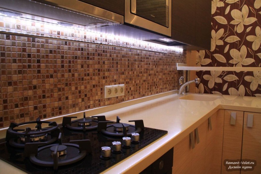 Плитка фартук на столешницу