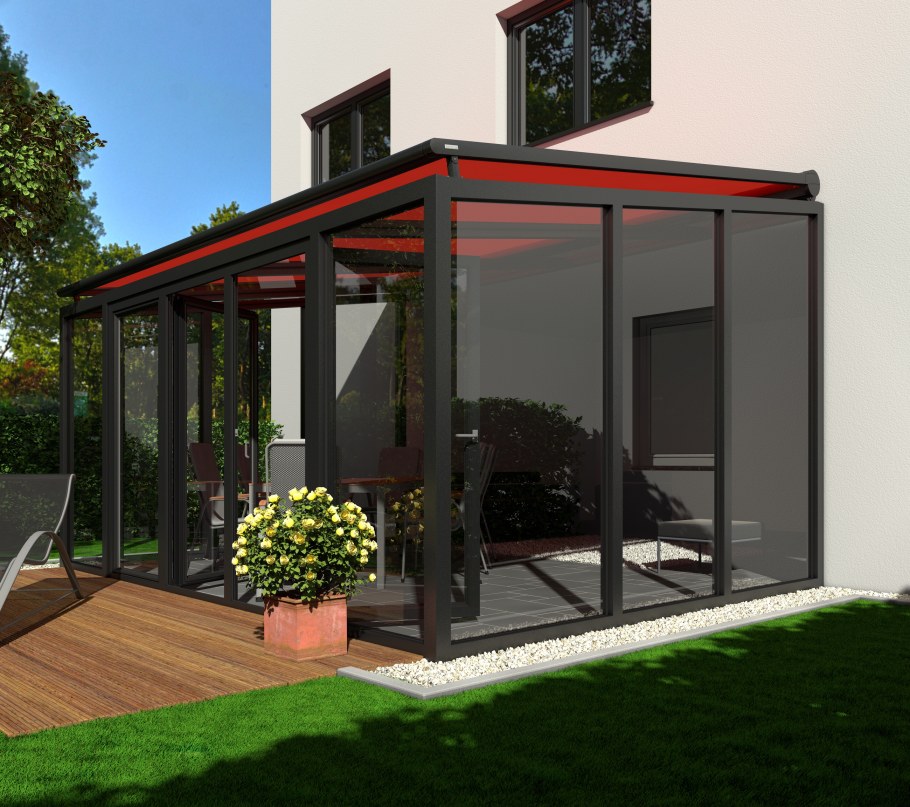 Веранда из металла