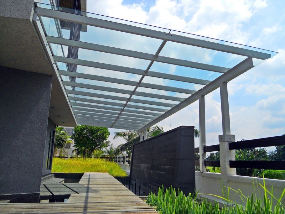 Металлокаркас под террасную доску