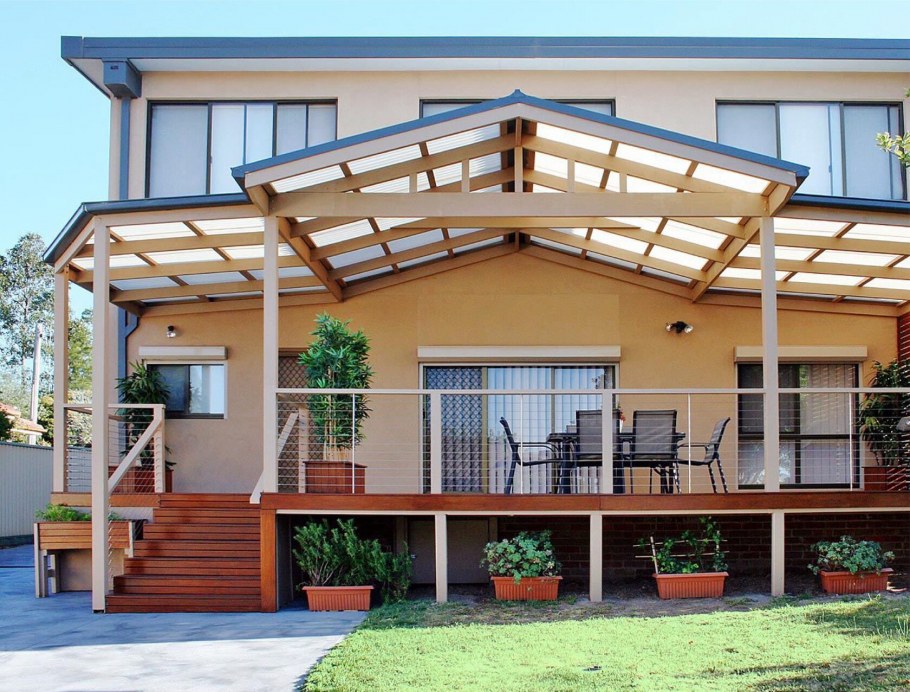 Прозрачный навес