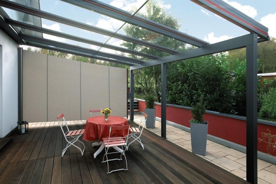 Терраса из металла