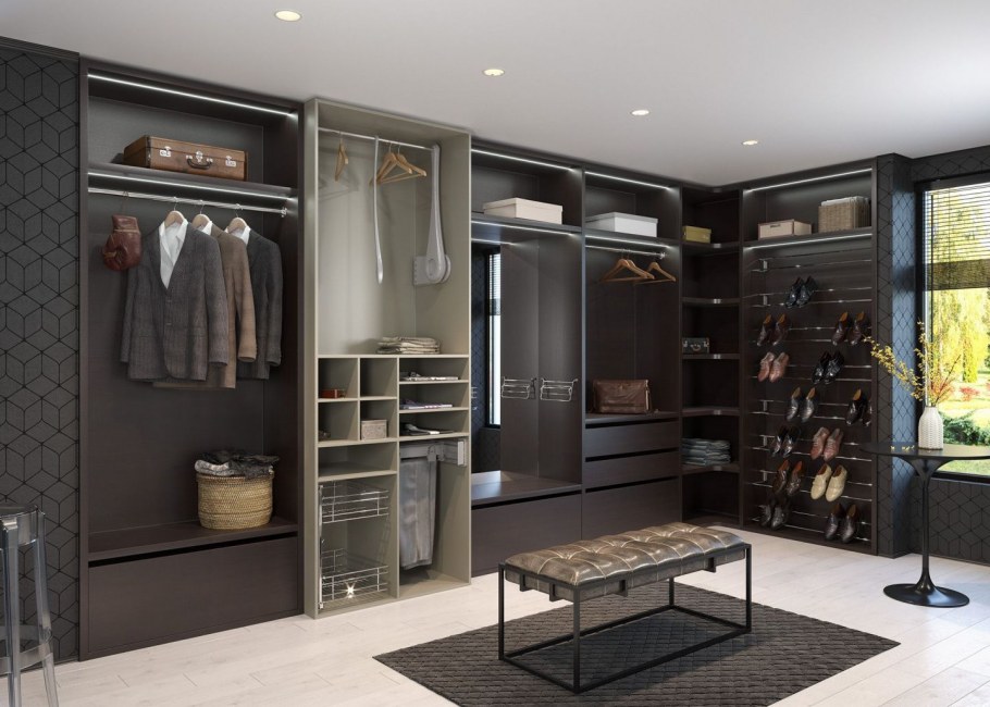 Шкаф-купе седименти в интерьере фото