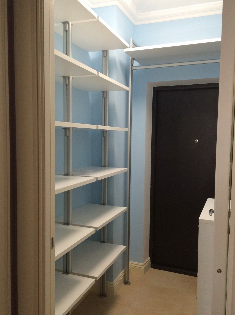 Мансардные гардеробные