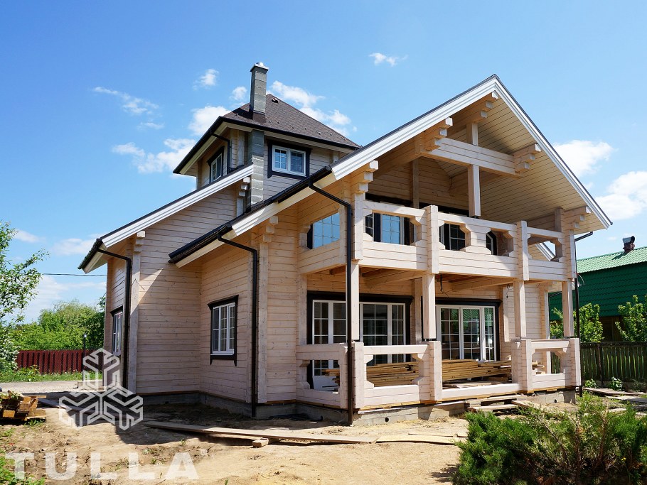 Светлые фасады домов