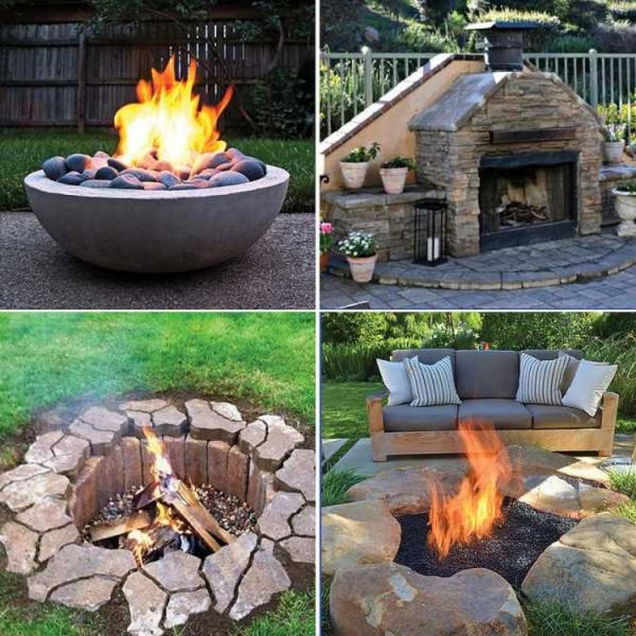 Чаша для костра "роза ветров"