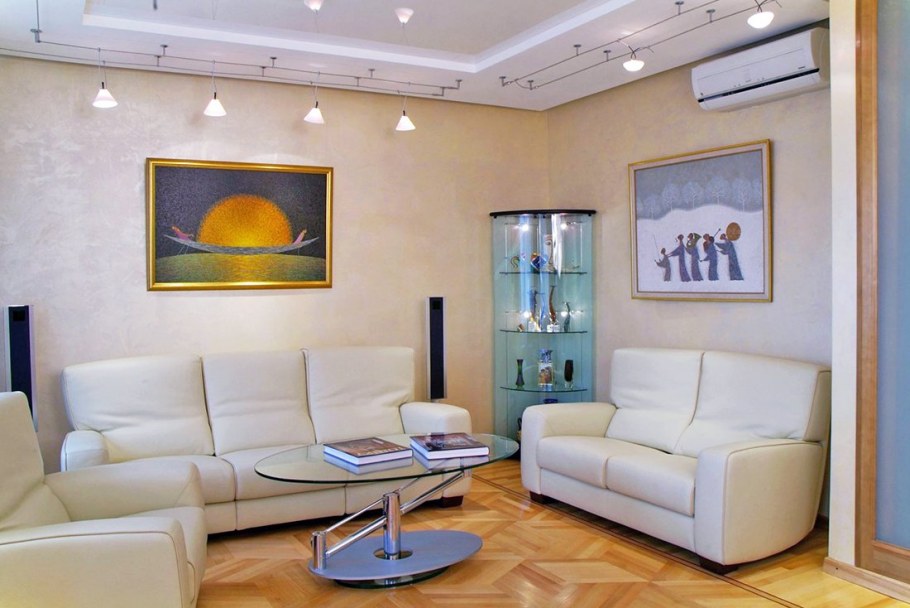 Освещение в гостиной