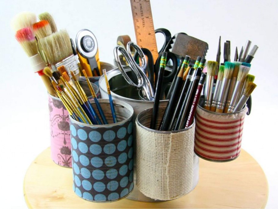 Декор из прищепок деревянных