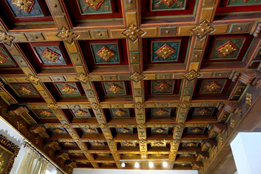 Кессонные потолки Италия Ренессанс