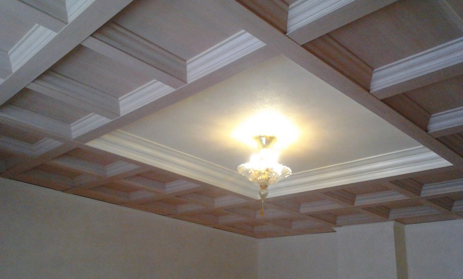 Царицыно кессонный потолок