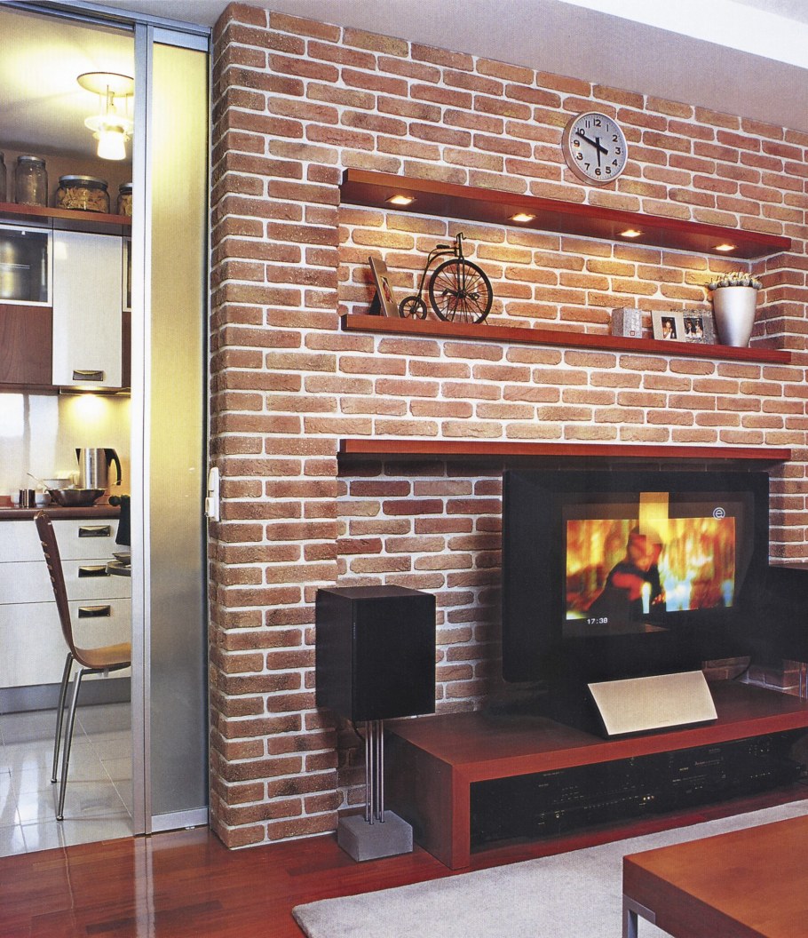 Декоративный кирпич для внутренней отделки