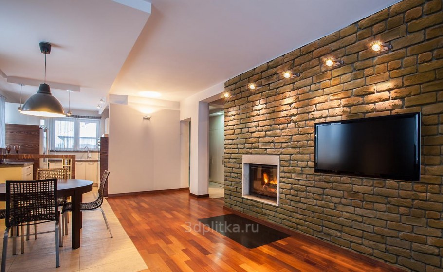 Плитка лофт клинкерный кирпич