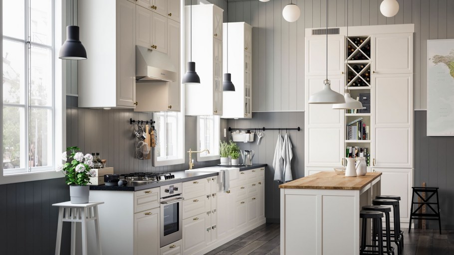 Кухня Сэведаль икеа в интерьере