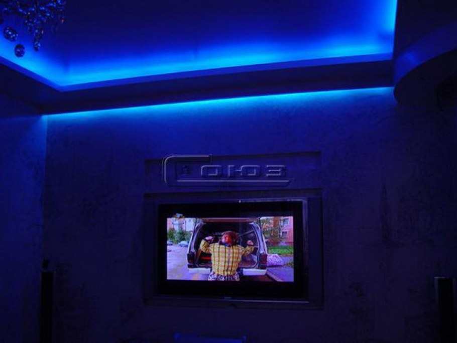 Неоновая подсветка для комнаты