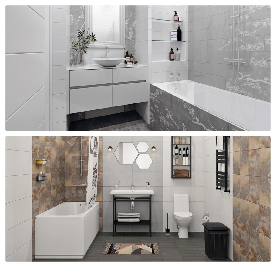 Проектировка ванной комнаты Леруа