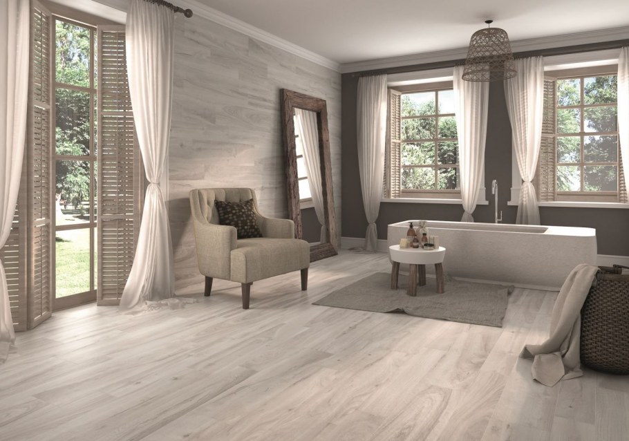 Комната в стиле лофт светлая