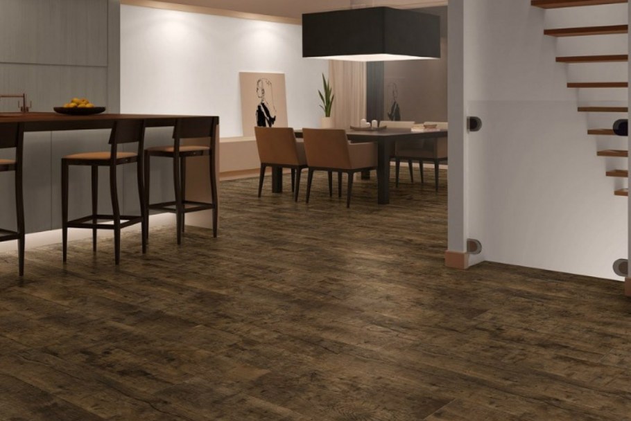 Ламинат Egger 33 класс орех Перганти серый с фаской 1,99 кв.м 8 мм