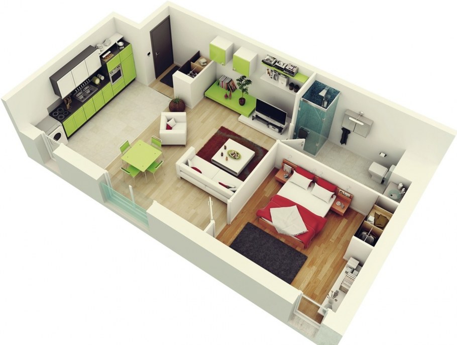 Кухня п44 трешка