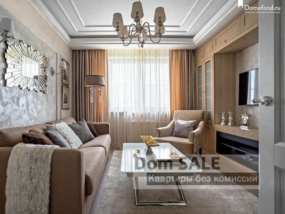 Гостиная в хрущевке