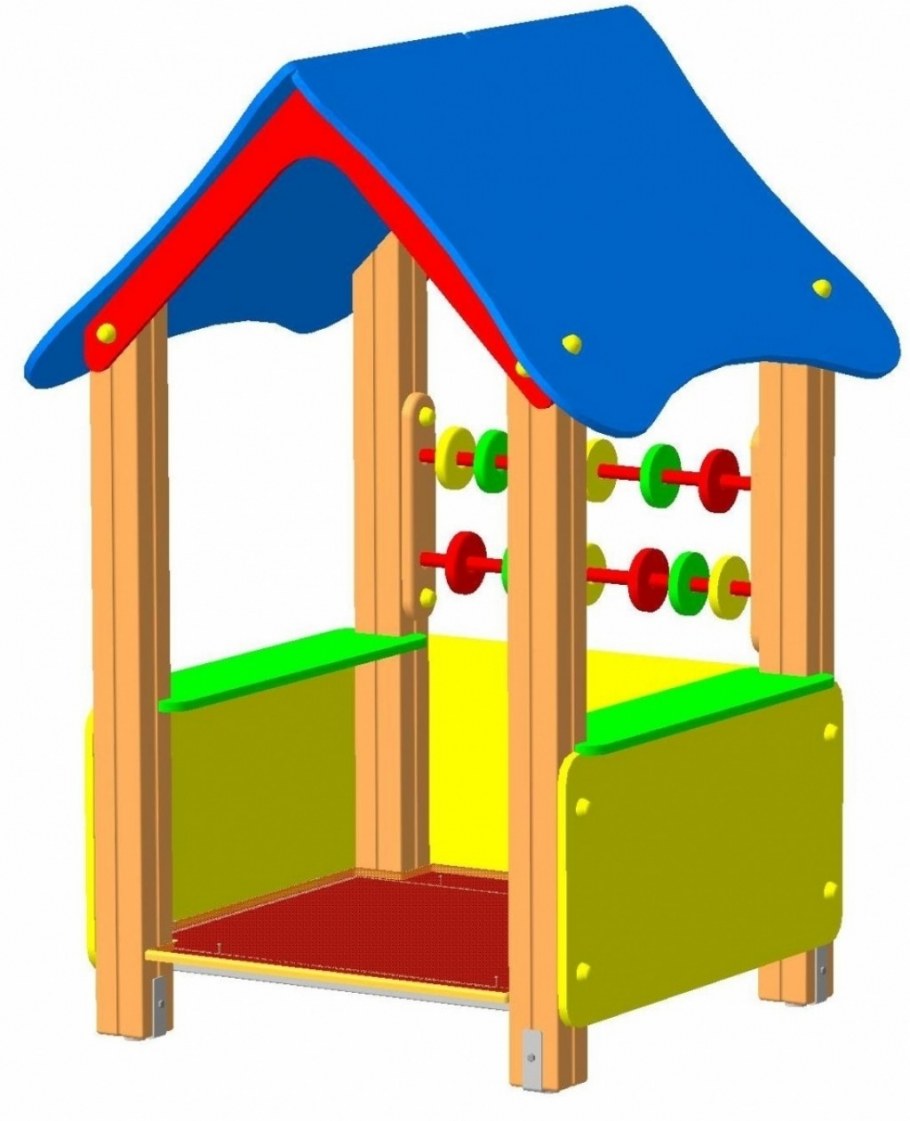 Детские площадки с домиком