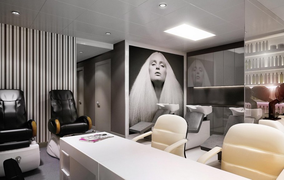 Маникюрный салон интерьер современный