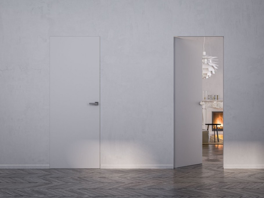 Скрытые плинтуса вровень со стеной