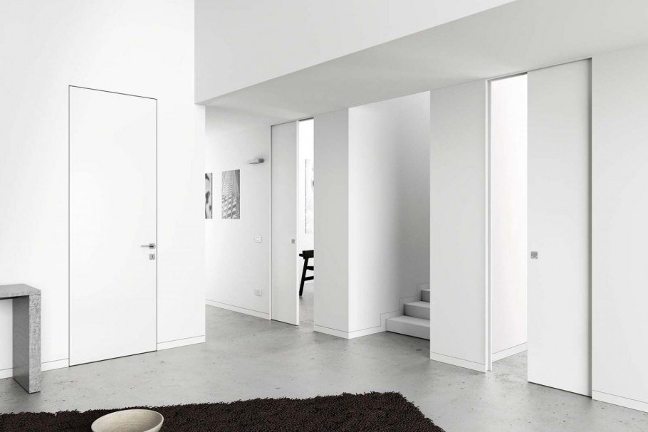 Дверь скрытого монтажа Union Invisible