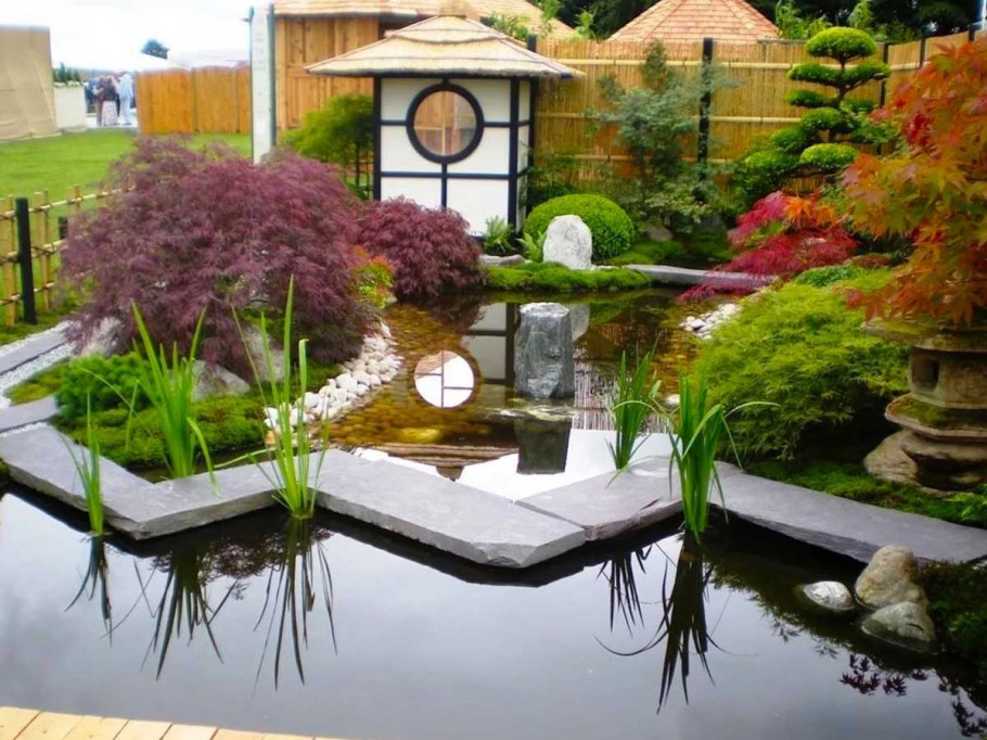 Коичи Курису ландшафтный дизайнер его сады