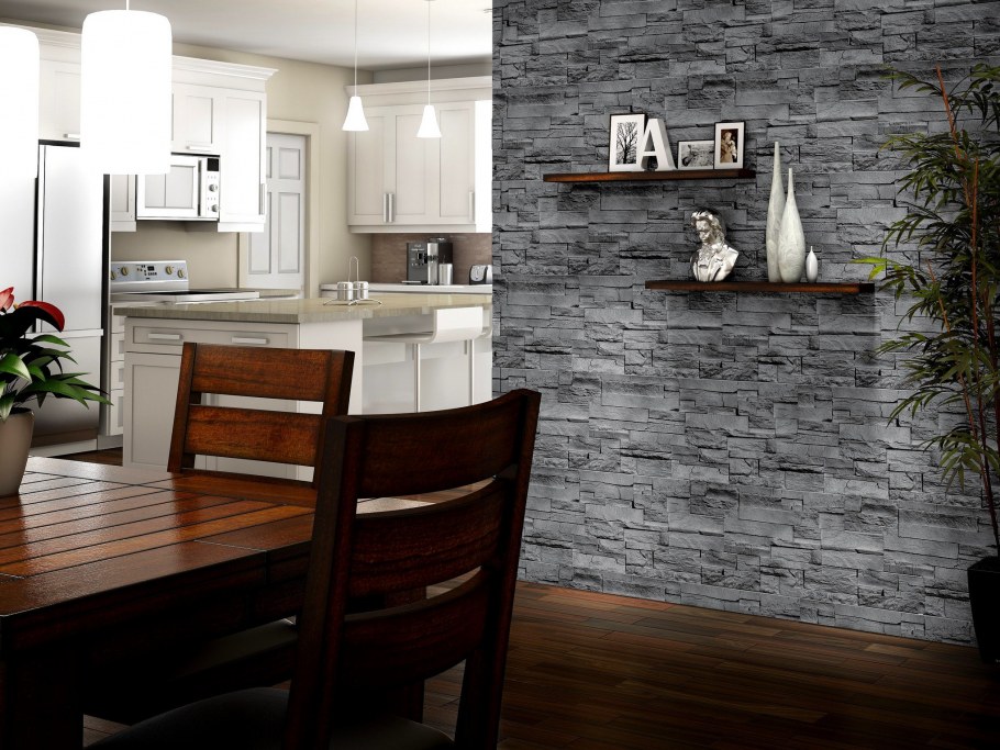 Гипсовая плитка под кирпич для внутренней отделки