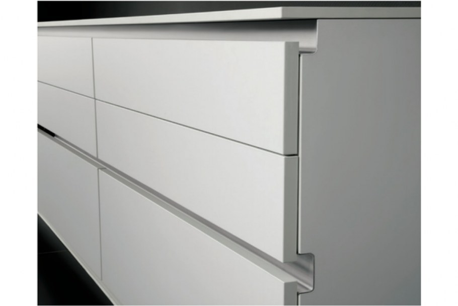 Профиль gola Firmax l-образный для нижних баз l=4200mm, алюминий черный