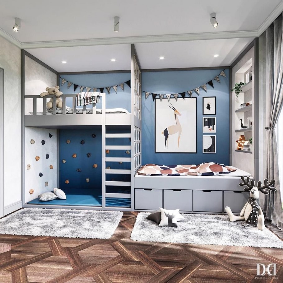 Детская спальня для мальчика