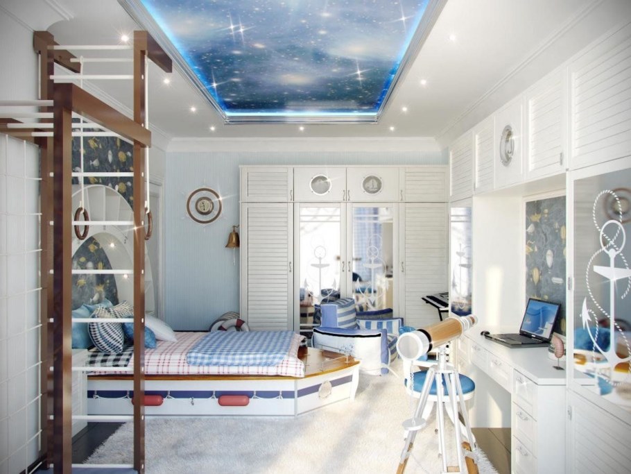 Комната в морском стиле