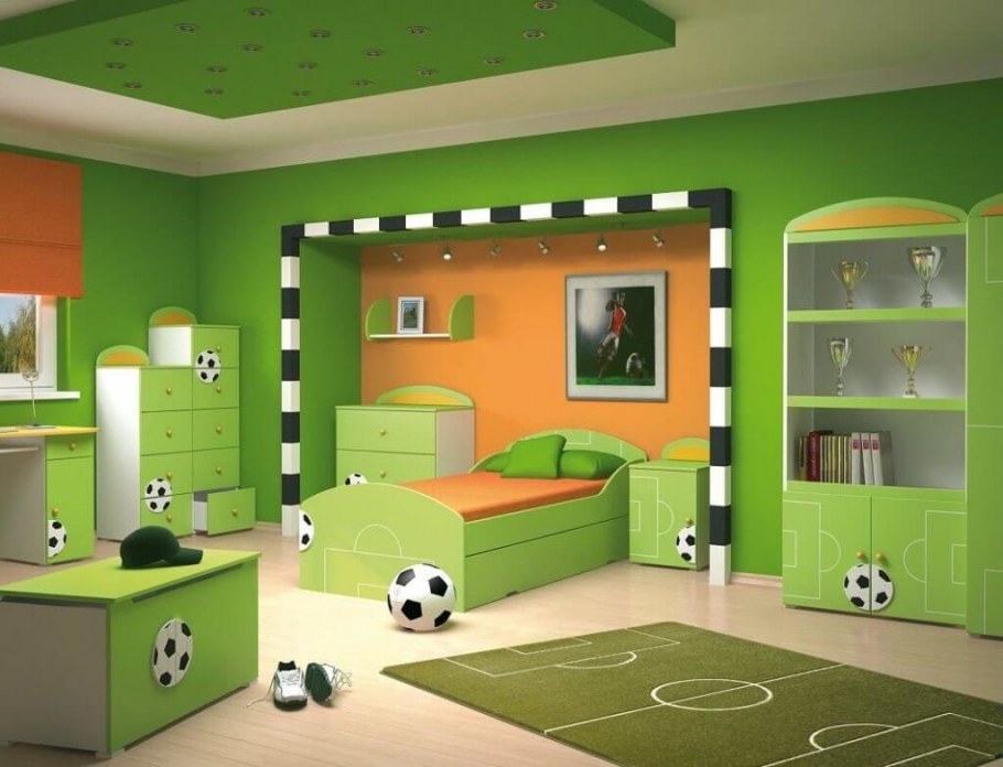Детские комнаты для мальчиков