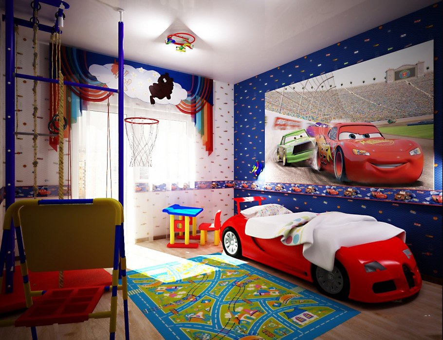 Детская комната для мальчика