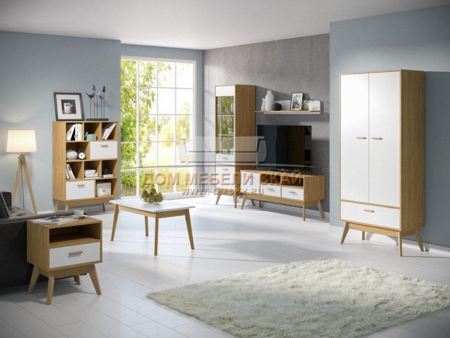 Тумба Woodcraft прикроватная Нордик