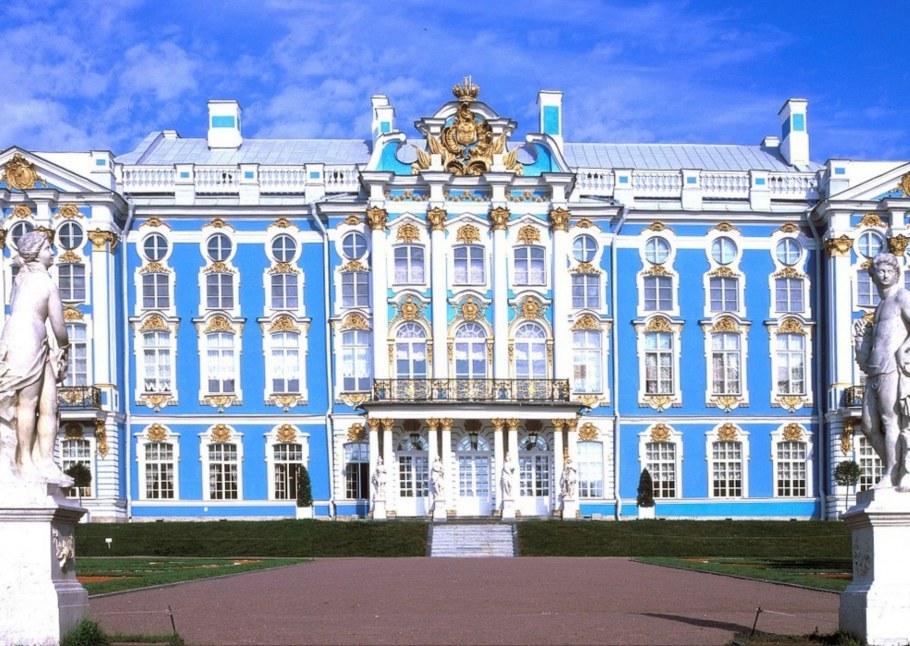 Царское село Санкт-Петербург Екатерининский дворец