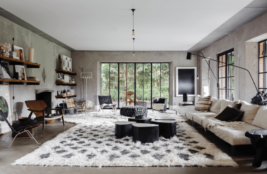 Интерьер в стиле лофт Индастриал