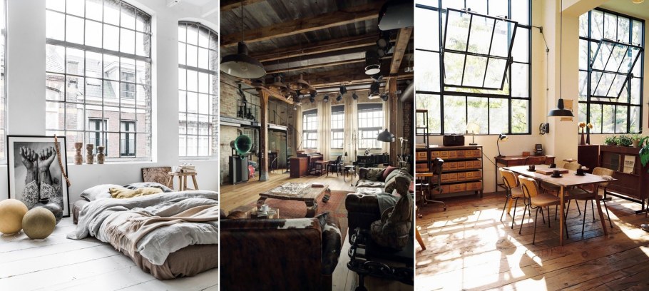 Лофт в историческом стиле