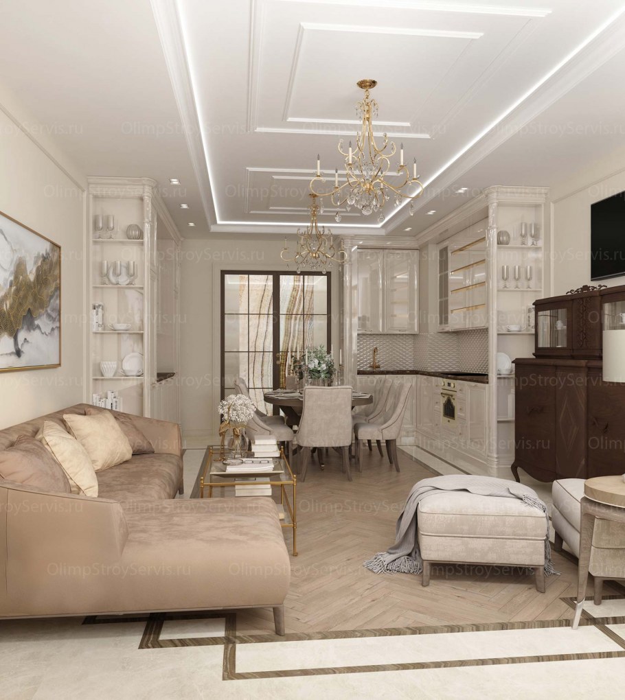 Интерьер квартиры евротрешки