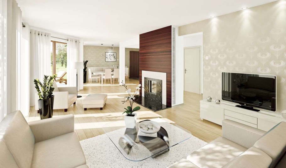 Интерьер гостиной