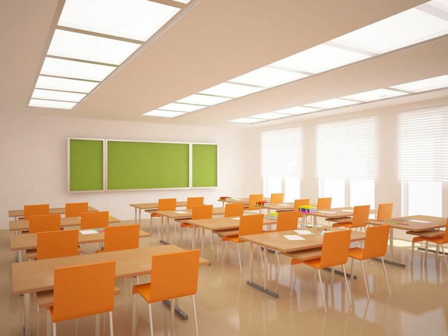 Интерьер современных учебных аудиторий