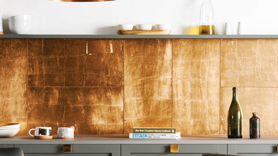 Медные панели для интерьера